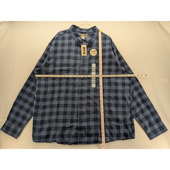 NWT Duluth Trading Co Seawool Lightweight Flannel Long Sleeve Shirt size XL - Picture 6 of 7